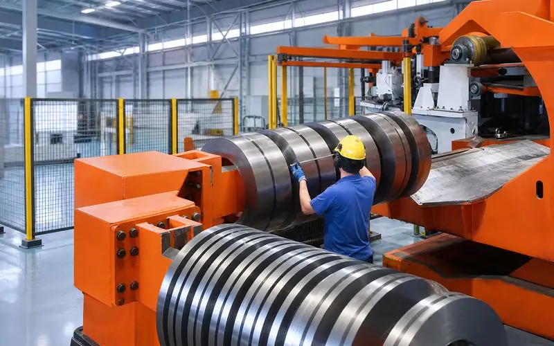 Çelik servis merkezi dilme hattı